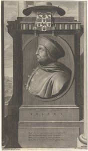 Portrait of Cardinal Wolsey by Pieter van Gunst