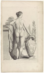 Study of the Female Nude by Pieter van Gunst