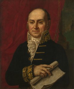 John Quincy Adams (1767-1848) by Pieter van Huffel