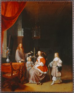 Frans Meerman, Clerk of the City of Leiden and His Family