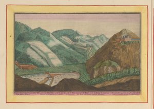 View of the Palace and Gardens of the Moorish Kings in Granada by Pieter van den Berge