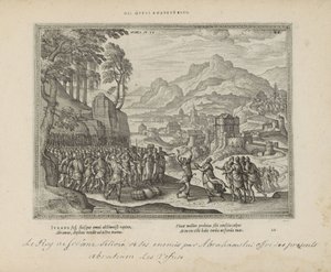 Abraham and the King of Sodom by Pieter van der Borcht (I)