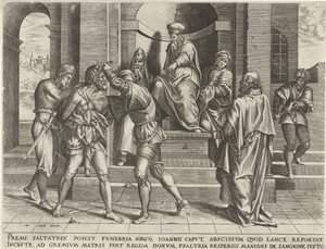 The Arrest of John the Baptist by Pieter van der Heyden