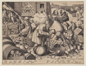 Every Man Looks for His Own Profit by Pieter van der Heyden