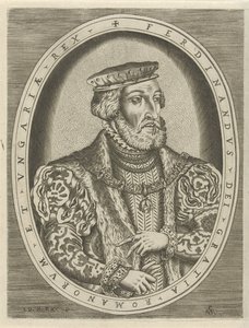 Portrait of Ferdinand I of Habsburg, German Emperor by Pieter van der Heyden