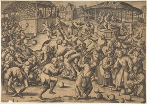 The Festival of Fools by Pieter van der Heyden