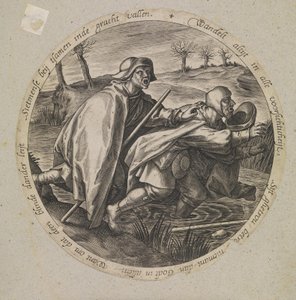The Blind Leading the Blind by Pieter van der Heyden