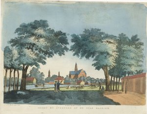 View of Haarlem from Overveen by Pieter van der Meulen