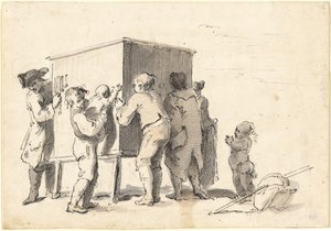 The Peep-Show by Pietro Antonio Novelli