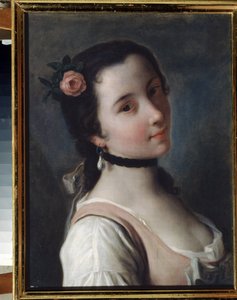A Girl with a Rose