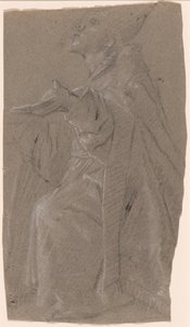 Bishop Saint in Supplication by Pietro Bernardi