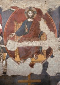 The Last Judgment: Christ Trumping (Detail) by Pietro Cavallini