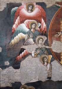 The Last Judgment (Detail) - Fresco by Pietro Cavallini