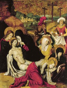 Deposition of Christ, or Pieta of Tangier by Pietro Cavaro