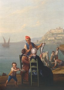 Fishmonger (detail)