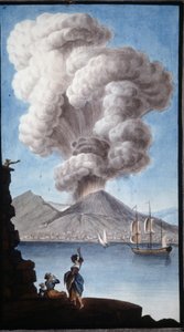 The eruption of Vesuvius in 1779
