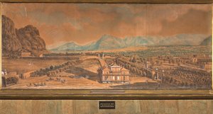 View of the Villa Favorita and of the Chinese Palace by Pietro Junior Martorana