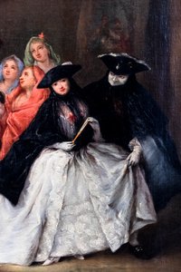 The Charlatan (detail), circa 1757