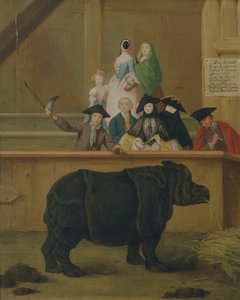 The Rhinoceros by Pietro Longhi
