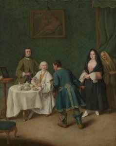 The Temptation by Pietro Longhi