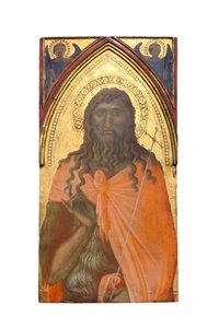 St. John the Baptist, c.1329 by Pietro Lorenzetti