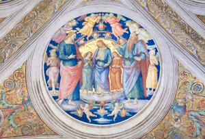 Christ tempted by the devil