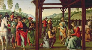 The Adoration of the Magi by Pietro Perugino