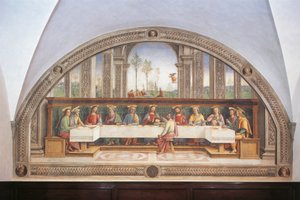 The Last Supper by Pietro Perugino