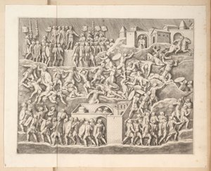 Reliefs on the Arch of Septimius Severus in Rome by Pietro Sante Bartoli