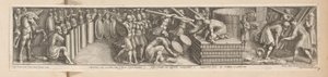 Soldiers Setting Up Camp by Pietro Sante Bartoli