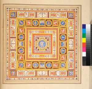 Design for a ceiling fresco by Pietro Santi Bartoli