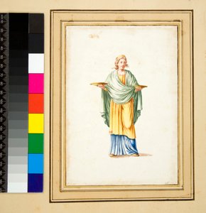 Female Figure on Pedestal