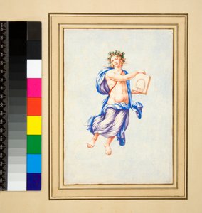 Male Figure Hovering