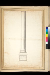 The column of Antoninus Pius shown as restored by Pietro Santi Bartoli
