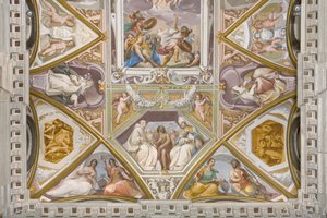 Vault with Frescoes by Pietro Sorri