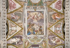 Vault with Frescoes by Pietro Sorri