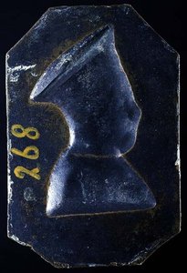 Plaque of Ludovico Gonzaga (verso) by Pietro Tafano