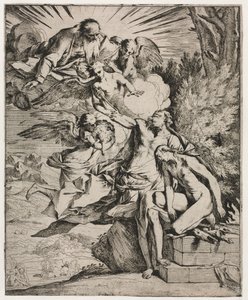 The Sacrifice of Abraham by Pietro Testa