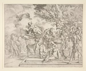 The Sacrifice of Iphigenia by Pietro Testa