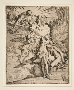The Sacrifice of Isaac by Pietro Testa