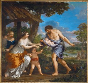 Romulus and Remus Found by Faustus