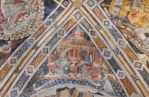 The Evangelists Saint John and Saint Matthew by Pietro da (15th century) Saluzzo