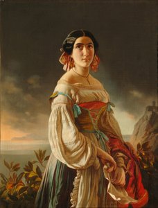 Portrait of Princess Lina Gagarina