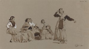 Spanish Dancers by Pio Joris