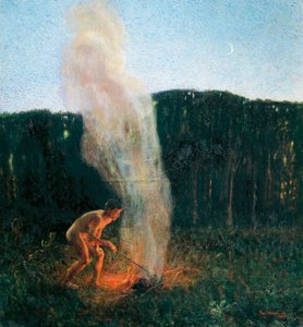 Column of smoke