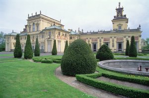 Exterior View of Palace and Gardens