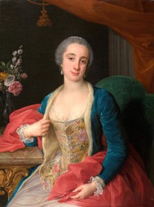 Portrait of Duchess Sforza Cesarini by Pompeo Batoni