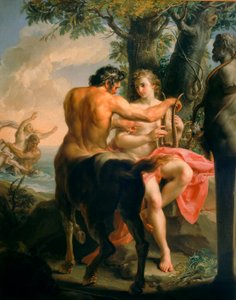 Achilles and the Centaur Chiron