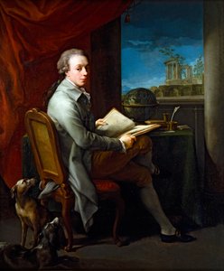 Pair of Portraits, Gentleman by Pompeo Girolamo Batoni