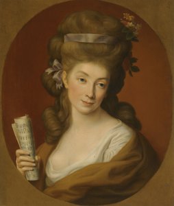 Portrait of Princess Izabela Elzbieta Potocka, née Lubomirska by Pompeo Girolamo Batoni